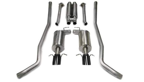 Cat Back Exhaust System , by CORSA PERFORMANCE, Man. Part # 14155BLK