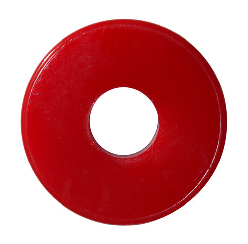 Puck .750in Thick Red 50 Durometer, by WEHRS MACHINE, Man. Part # WM360-750-50