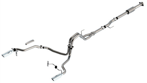 21-   Ford F150 2.7/3.5L Cat Back Exhaust System, by BORLA, Man. Part # 140864
