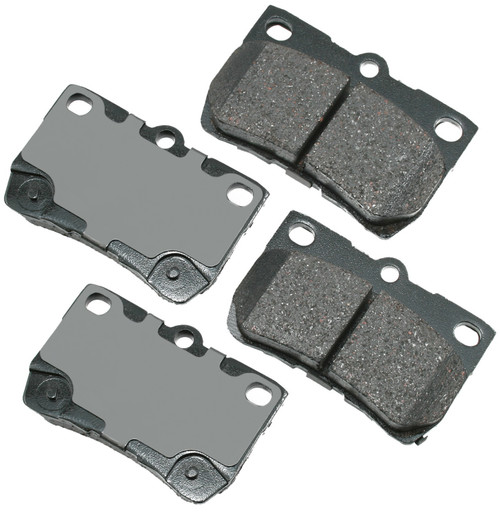 Brake Pads Rear Lexus GS300 GS350 06-11, by AKEBONO BRAKE CORPORATION, Man. Part # ACT1113