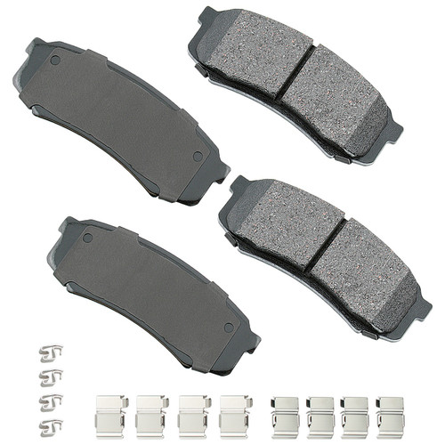 Brake Pad Rear Lexus 10- 19 GX470 03-09, by AKEBONO BRAKE CORPORATION, Man. Part # ACT606A