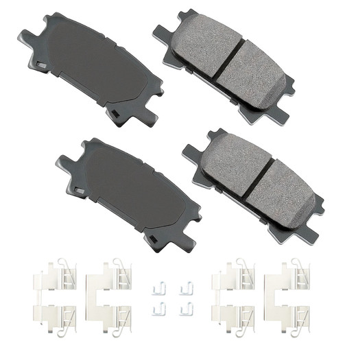 Brake Pads Front Lexus RX330 04-06 RX350 07-09, by AKEBONO BRAKE CORPORATION, Man. Part # ACT996A