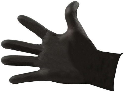 Nitrile Gloves Black Medium, by ALLSTAR PERFORMANCE, Man. Part # ALL12024