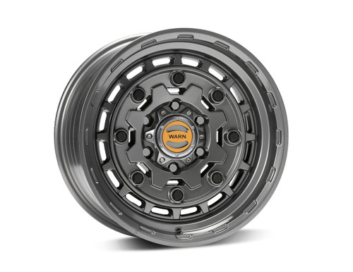 Wheel 17x8.5 Jackhammer Gunmetal 6x5.5/6x139.7mm, by WARN, Man. Part # 104490