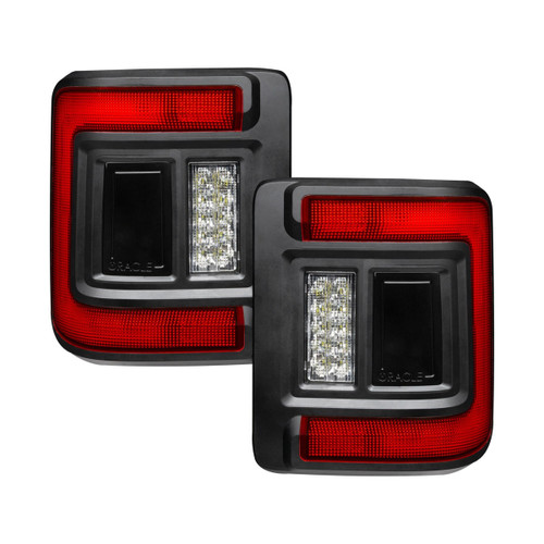 18-   Jeep Wrangler JL LED Tail Lights, by ORACLE LIGHTING, Man. Part # 5884-504