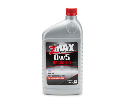 Racing Oil 0w5 32oz. Bottle, by ZMAX, Man. Part # 88-305