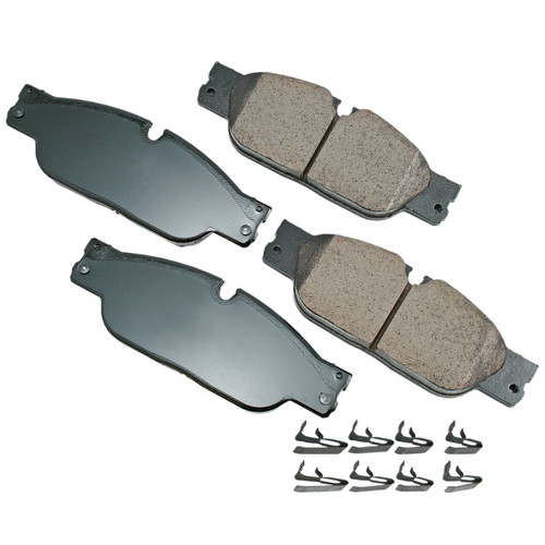 Brake Pads Jaguar S-Type 03-04, by AKEBONO BRAKE CORPORATION, Man. Part # EUR1065