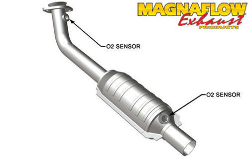 Direct Fit Converter , by MAGNAFLOW PERF EXHAUST, Man. Part # 49571