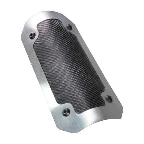 Flexible Heat Shield 4in x 8in Brushed/Onyx, by DESIGN ENGINEERING, Man. Part # 10902