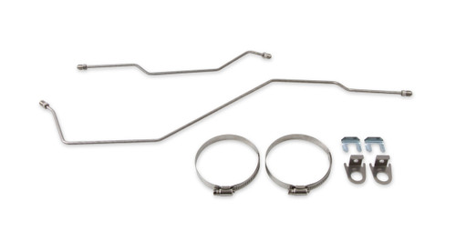 Stainless Brake Hardline Kit w/Brackets, by REKUDO, Man. Part # RK402-3