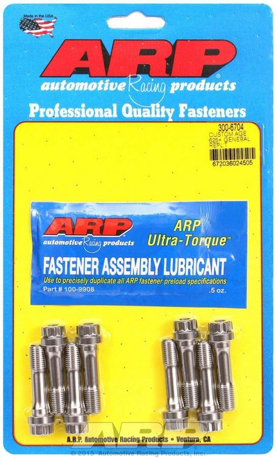 Replacement Rod Bolt Kit (8), by ARP, Man. Part # 300-6704