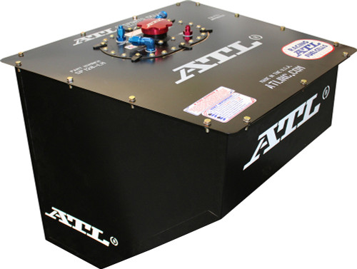 Fuel Cell 18 gal. Wedge Black Widow, by ATL FUEL CELLS, Man. Part # SP118-LM