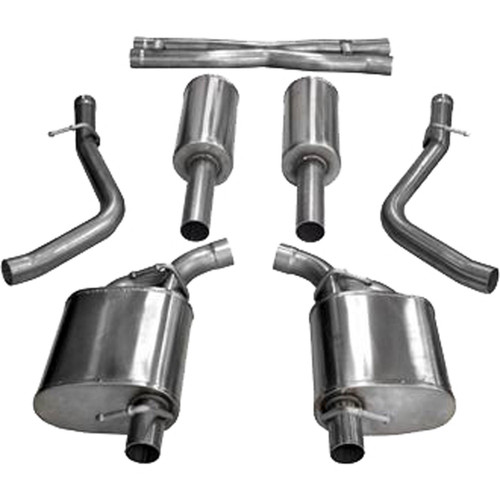 15-  Charger 5.7L Xtreme Cat Back Exhaust Kit, by CORSA PERFORMANCE, Man. Part # 14973