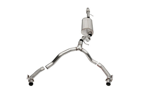 21-   Cadillac Escalade 6.2L Cat Back Exhaust, by CORSA PERFORMANCE, Man. Part # 21131