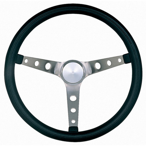 Classic Nostalgia 15in Black Steering Wheel, by GRANT, Man. Part # 968-0