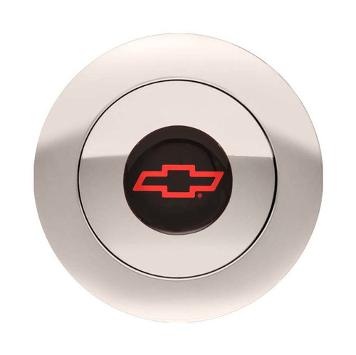 GT9 Horn Button Chevy Bow Tie Red, by GT PERFORMANCE, Man. Part # 11-1162
