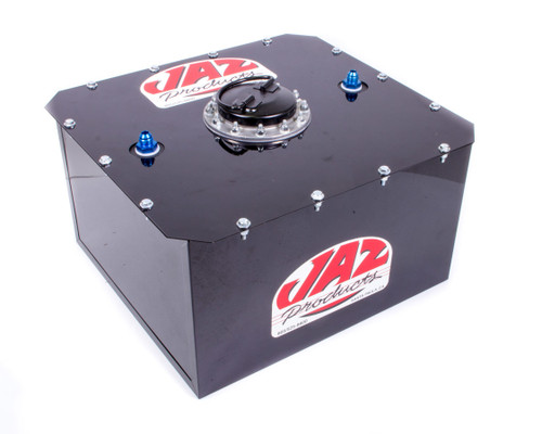 12-Gallon Pro Sport Fuel Cell w/Flapper - Black, by JAZ, Man. Part # 275-012-01