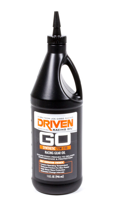 Gear Oil 75w110 Synthtc 1 Qt Bottle, by DRIVEN RACING OIL, Man. Part # 00630