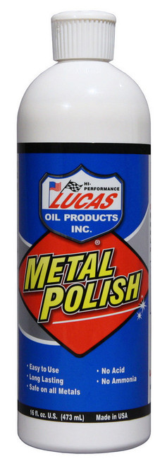 Metal Polish 16oz , by LUCAS OIL, Man. Part # LUC10155