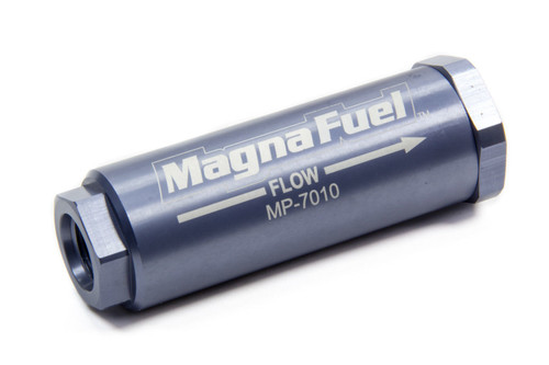 Small In-Line Fuel Filter - 25 Micron, by MAGNAFUEL/MAGNAFLOW FUEL SYSTEMS, Man. Part # MP-7010