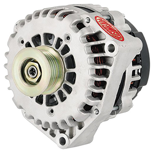 200amp Alternator Ford 6G Style Natural Finish, by POWERMASTER, Man. Part # 48516