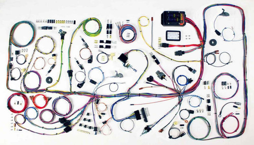 66-77 Ford Bronco Wiring Bronco Wiring Kit, by AMERICAN AUTOWIRE, Man. Part # 510317