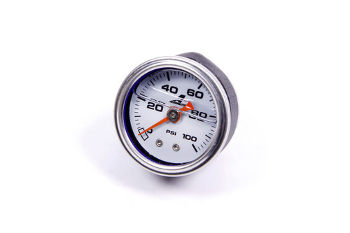 Fuel Pressure Gauge - 1.5in 0-100psi, by AEROMOTIVE, Man. Part # 15633