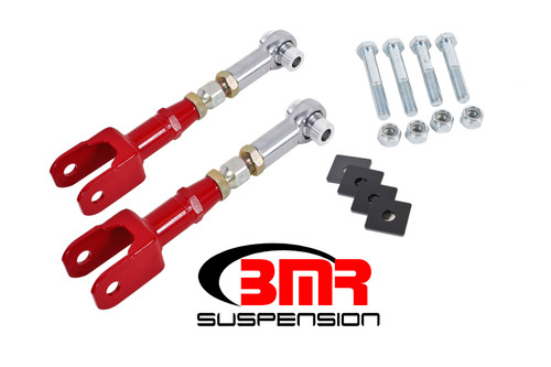 15-17 Mustang Toe Rods Rear On-Car Adjustable, by BMR SUSPENSION, Man. Part # TR005R