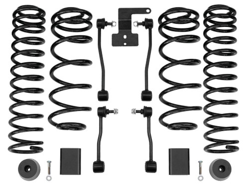 07-18 Jeep Wrangler JK 2in Suspension Lift Kit, by RANCHO, Man. Part # RS66142BK