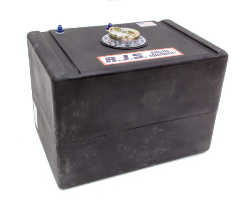 32 Gal Economy Cell Blk w/Metal D-Ring Cap, by RJS SAFETY, Man. Part # 3004701