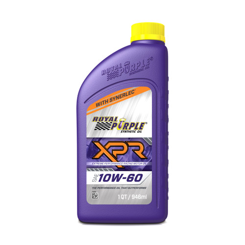 10w60 XRP Racing Oil Case 6 x 1 Quart, by ROYAL PURPLE, Man. Part # 01061