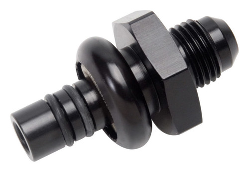 Adapter EFI 6an Fitting Ford Pressure Side Black, by RUSSELL, Man. Part # 640903