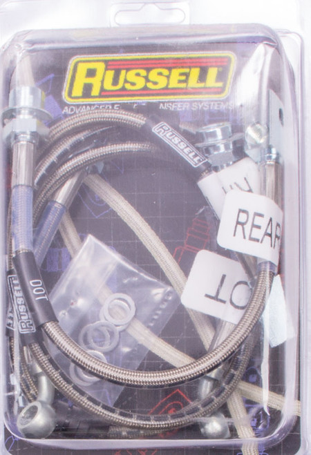 Brake Hose Kit GM 84-88 F-Body, by RUSSELL, Man. Part # 692360
