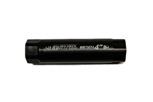 Suspension Tube 4in x 3/4-16 THD, by WEHRS MACHINE, Man. Part # WM750T4