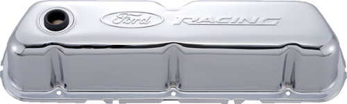 Ford Racing Steel Valve Covers Chrome, by PROFORM, Man. Part # 302-070