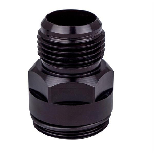 12an Water Pump Inlet Fitting - Black, by CVR PERFORMANCE, Man. Part # 8012BK