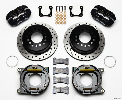 Rear Disc Brake Kit Drum 12 Bolt Special, by WILWOOD, Man. Part # 140-11400-D