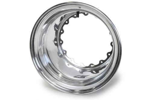 Outer Wheel Half 15x9 wide 5 Polished, by KEIZER ALUMINUM WHEELS, INC., Man. Part # W159