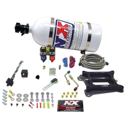 4150 Hitman Plus Nitrous Kit - w/10lb Bottle, by NITROUS EXPRESS, Man. Part # 40041-10