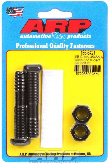 BBC Rod Bolt Kit - Fits 454-502 w/7/16 (2), by ARP, Man. Part # 135-6421