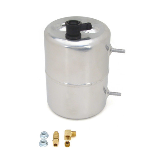 Zinc Plated and Polished Aluminum Vacuum Canister - 5201CPG