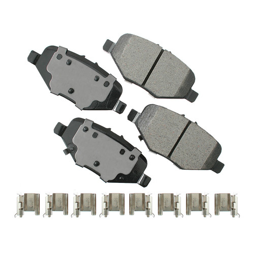 Brake Pads Dodge Caravan 12-16, by AKEBONO BRAKE CORPORATION, Man. Part # ASP1612