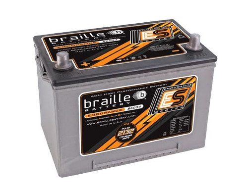 Endurance Battery 41lbs 850 CCA, by BRAILLE AUTO BATTERY, Man. Part # B6034