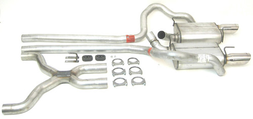 SS Cat Back Exhaust 05-09 Mustang 4.0L, by DYNOMAX, Man. Part # 39434