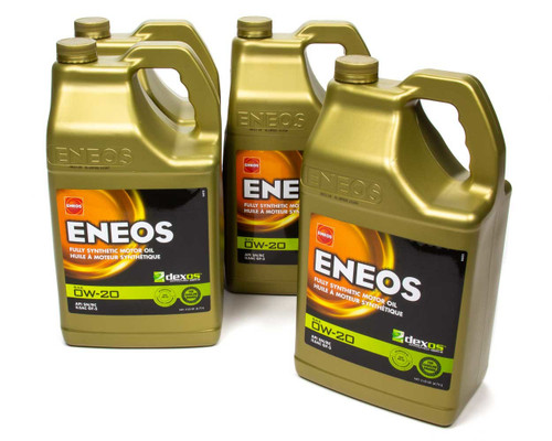Full Syn Oil Dexos 1 Case 0w20 4 X 5 Qt, by ENEOS, Man. Part # 3701-323