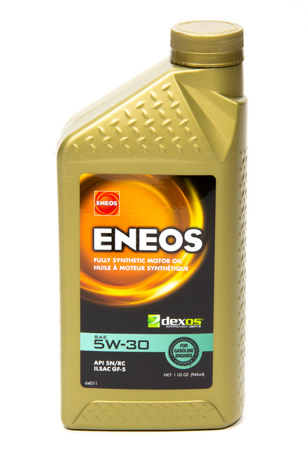 Full Syn Oil Dexos 1 5w30 1 Qt, by ENEOS, Man. Part # 3703-300