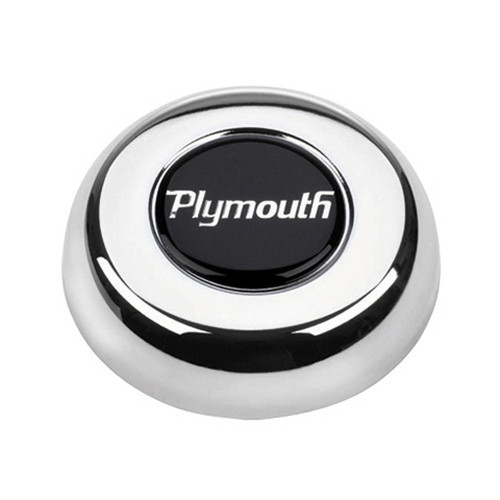 Chrome Horn Button Plymouth, by GRANT, Man. Part # 5694
