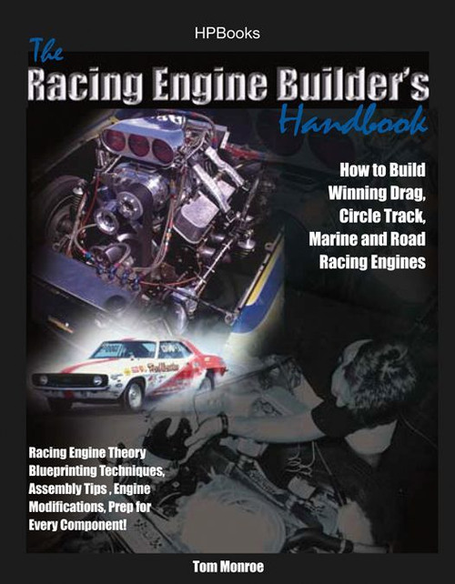 Racing Engine Builders Handbook, by HP BOOKS, Man. Part # 978-155788492-3