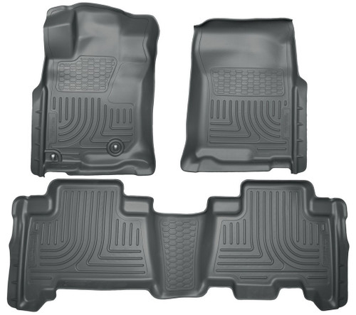 10-13 Lexus GX460 Front/ 2nd Floor Liners Black, by HUSKY LINERS, Man. Part # 98571