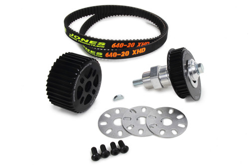 HTD Water Pump Drive Kit SBC 604 Crate, by JONES RACING PRODUCTS, Man. Part # 2010-RA-604